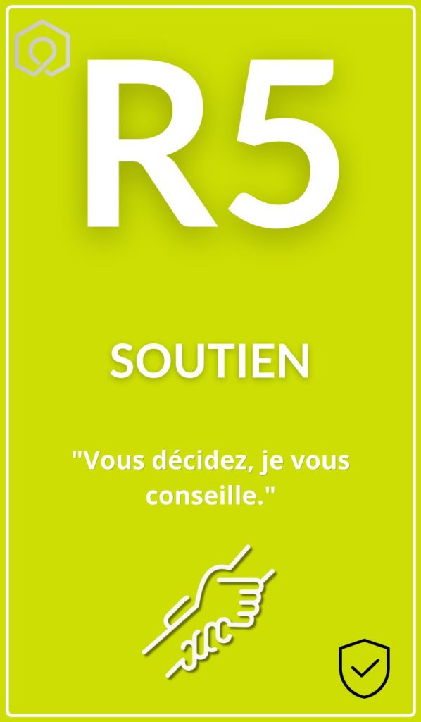 Carte 5 conseiller poker de délégation