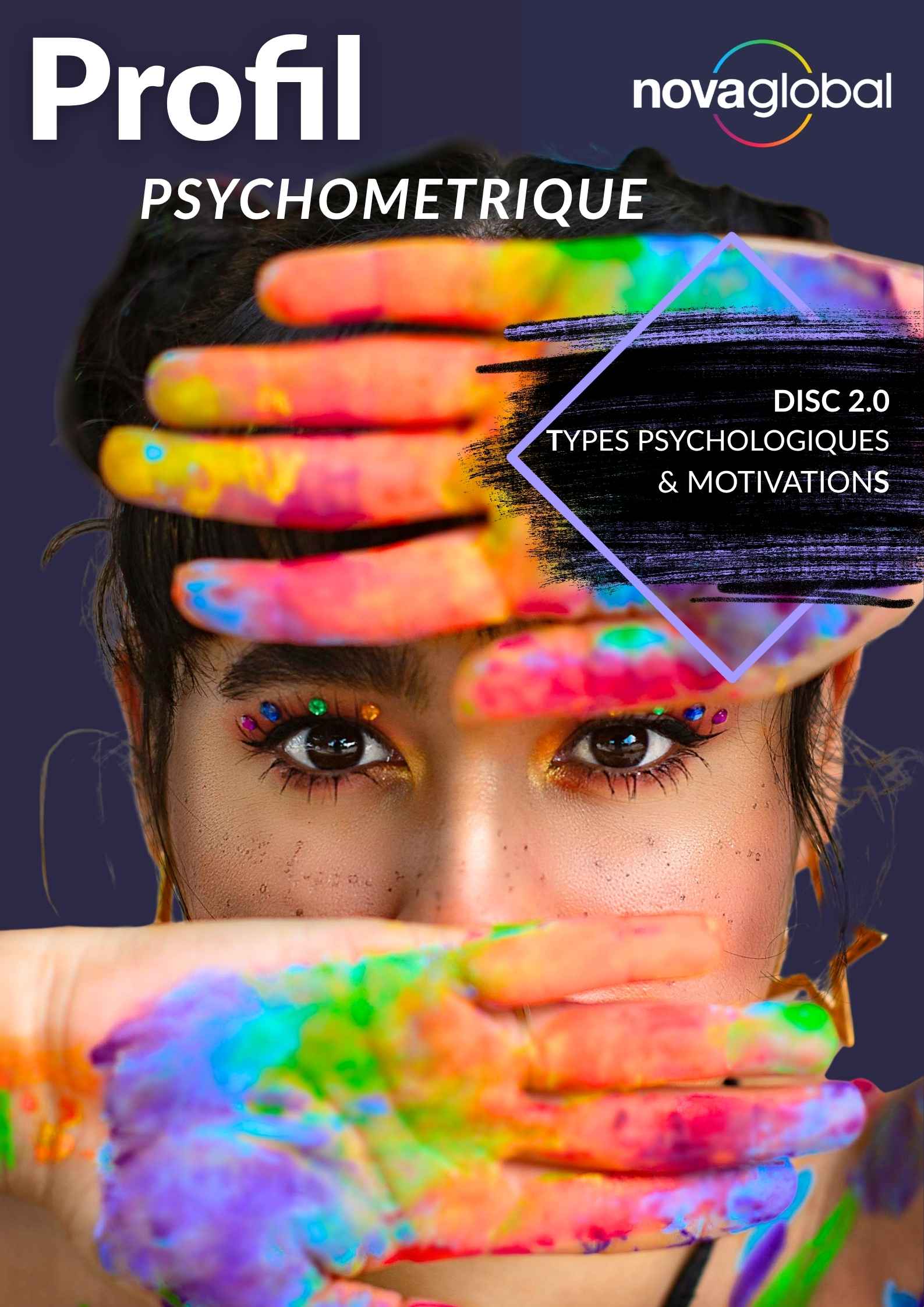Visuel de présentation du profil psychométrique Nova Global et test DISC 2.0 pour les entreprises